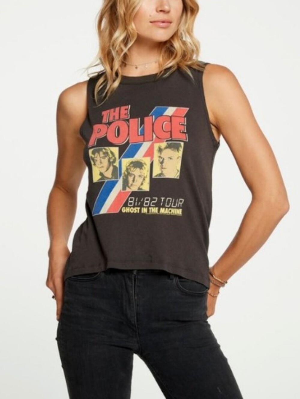 Chaser Police Ghost in the Machine tank size Large